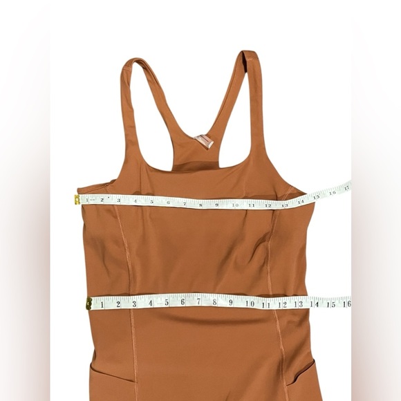 Free People FP Movement Womens Never Better Runsie In Sequola Gym Size Medium - Picture 9 of 14